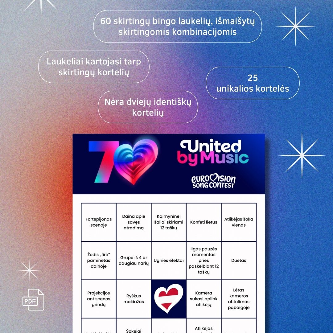 Eurovizijos Bingo 2026