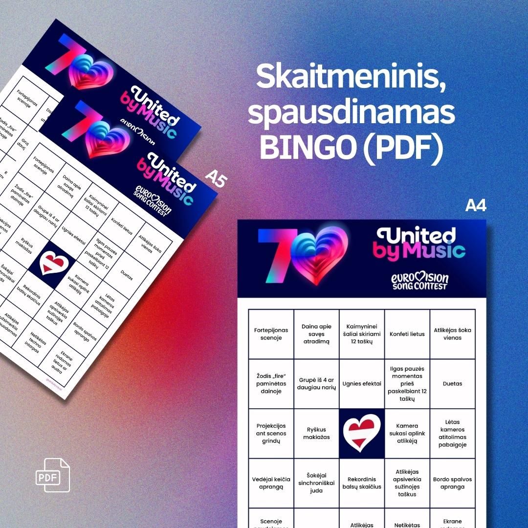 Eurovizijos Bingo 2026